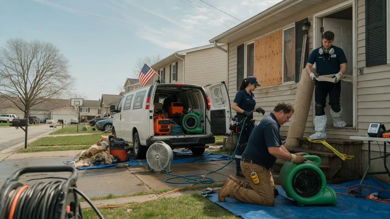 Water Damage Restoration in North Jackson, OH near me